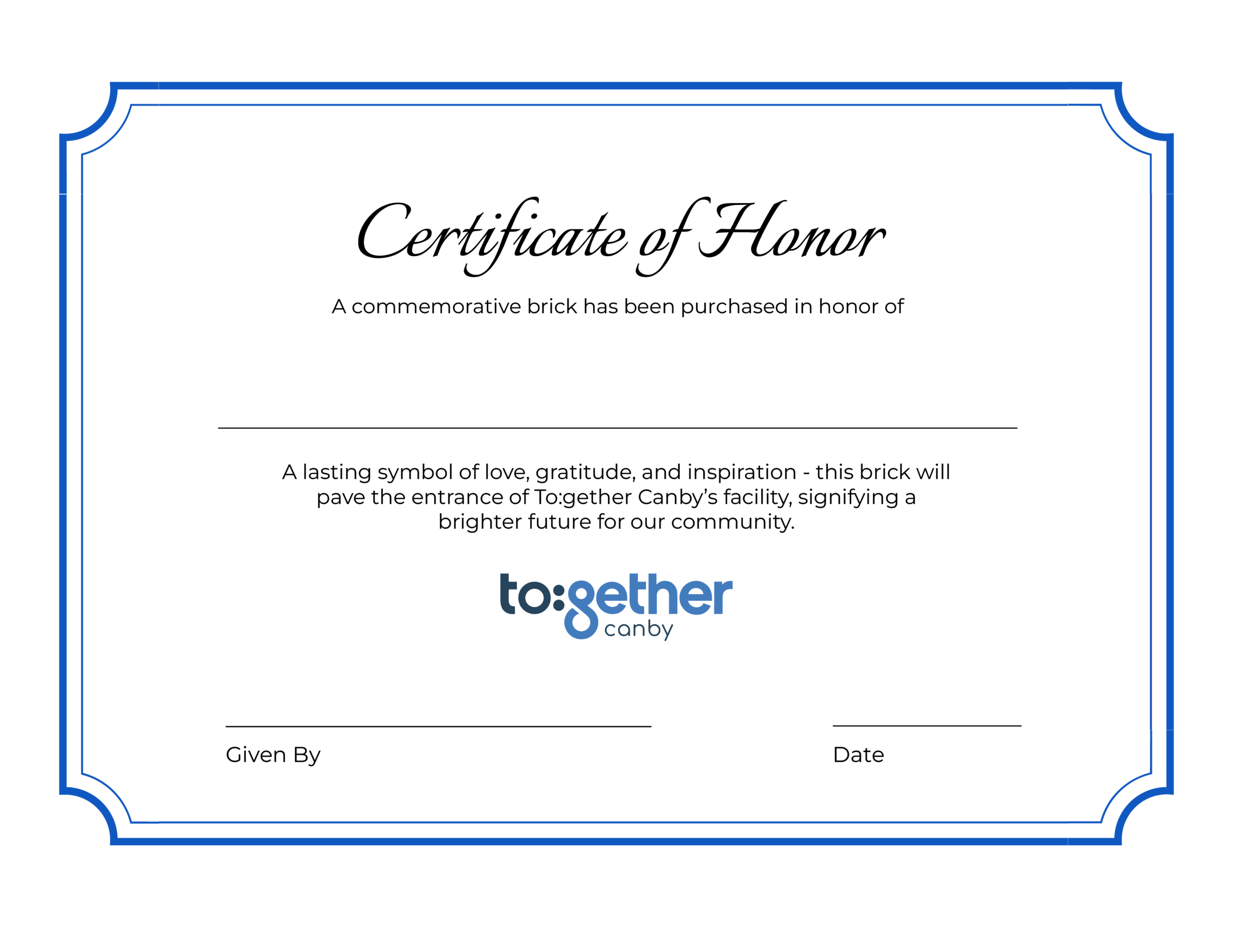 Certificateofhonor Brick